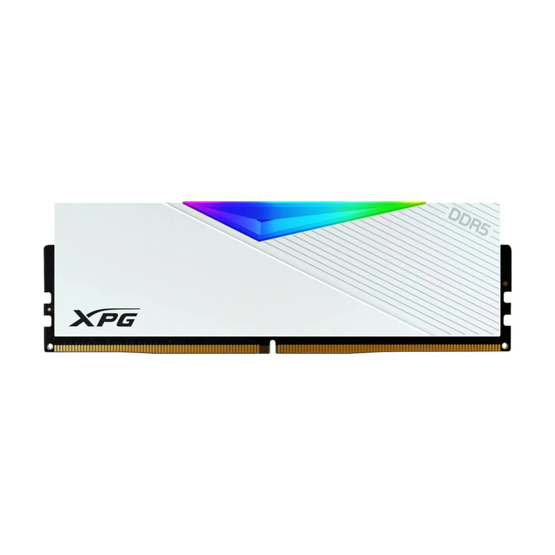 Adata XPG Lancer 16GB DDR5 7200Mhz RGB RAM - White - الذاكرة العشوائية